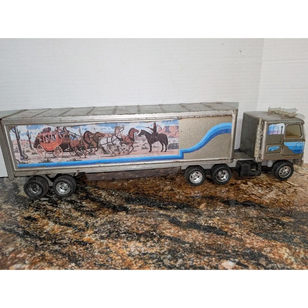 Vtg 1980s Ertl Smokey and the Bandit II Chase Set Semi Truck 19